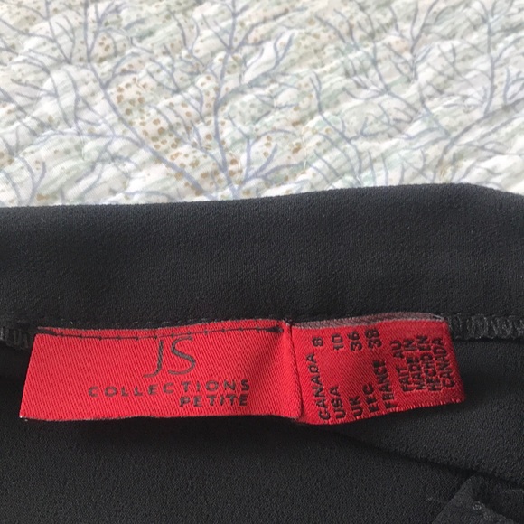 Black palazzo pants by JS Collections - Picture 2 of 5